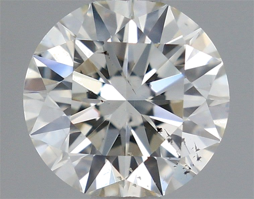 0.71 carat J-SI1 Excellent cut Natūralus Round Deimantas (1)