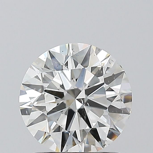 1.21 carat I-SI2 Excellent cut Natūralus Round Deimantas (1)