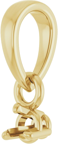 Pakabukas „Round 3-Prong“ 14k yellow gold Round 2.5mm (2)