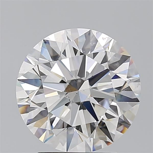 3.02 carat F-SI1 Excellent cut Natūralus Round Deimantas (1)