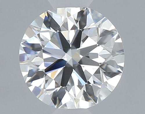 0.5 carat F-VVS2 Excellent cut Natūralus Round Deimantas (1)