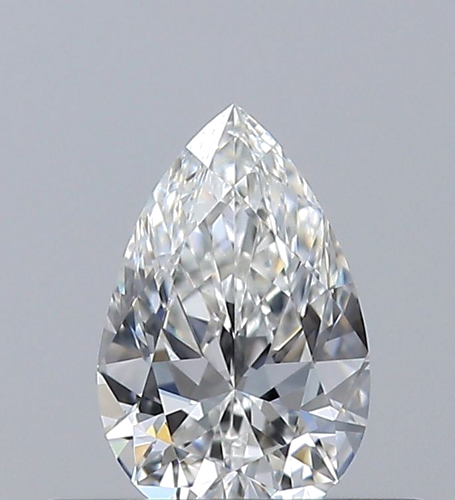 0.31 carat G-VVS2 Natūralus Pear Deimantas (1)