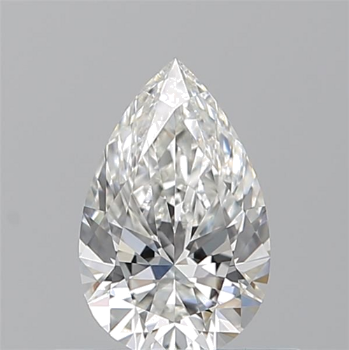 0.54 carat F-IF Natūralus Pear Deimantas (1)