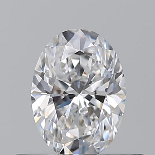 0.51 carat D-VVS1 Natūralus Oval Deimantas (1)