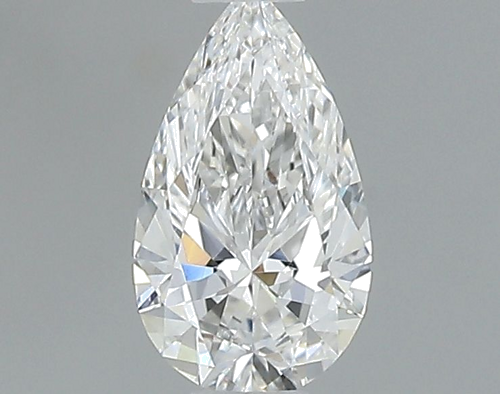 0.3 carat E-VVS2 Natūralus Pear Deimantas (1)