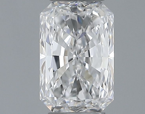 0.63 carat E-VVS1 Natūralus Radiant Deimantas (1)