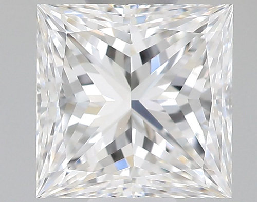 0.53 carat F-VS1 Natūralus Princess Deimantas (1)
