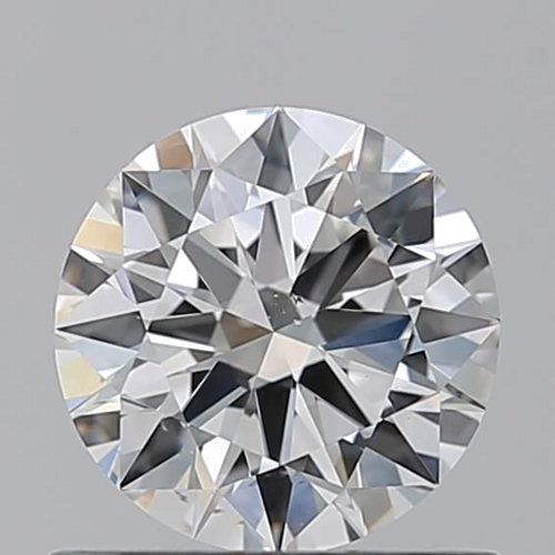 0.73 carat F-SI1 Excellent cut Natūralus Round Deimantas (1)