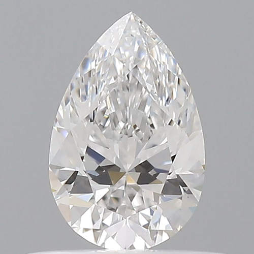 0.51 carat E-IF Natūralus Pear Deimantas (1)