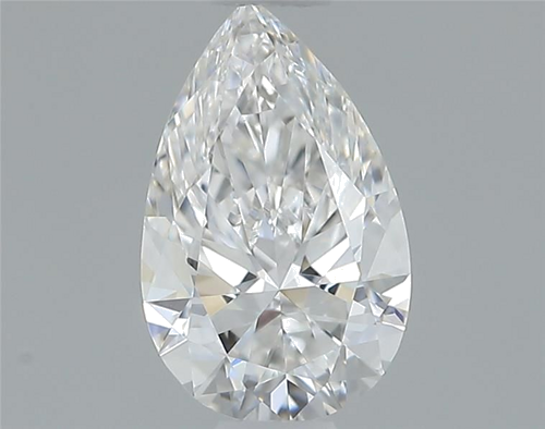 0.39 carat E-VS2 Natūralus Pear Deimantas (1)