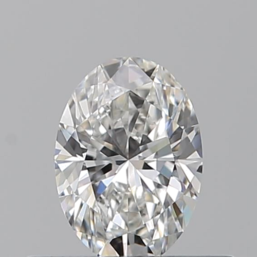 0.43 carat F-IF Natūralus Oval Deimantas (1)