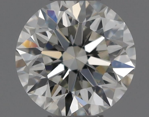0.31 carat J-VVS2 Very Good cut Natūralus Round Deimantas (1)