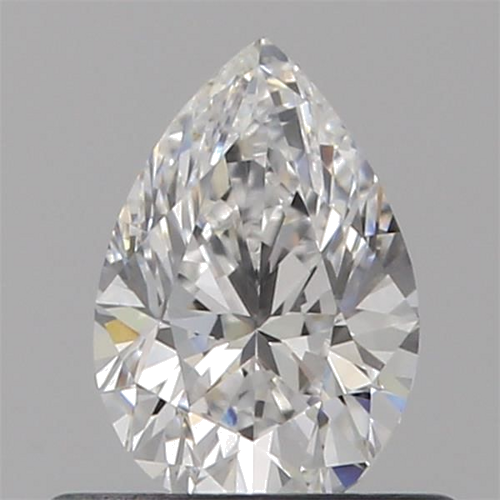 0.51 carat E-VS1 Natūralus Pear Deimantas (1)