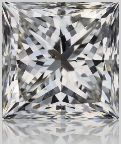 2.02 carat H-SI2 Natūralus Princess Deimantas (1)
