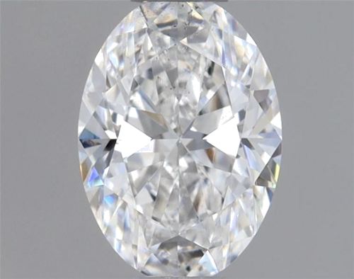 0.41 carat D-SI2 Natūralus Oval Deimantas (1)