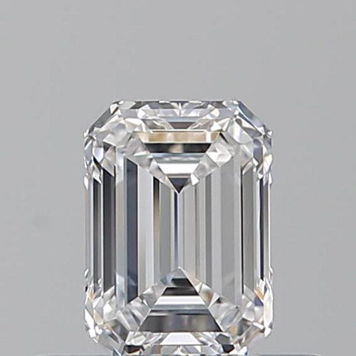 0.51 carat D-VVS2 Natūralus Emerald Deimantas (1)