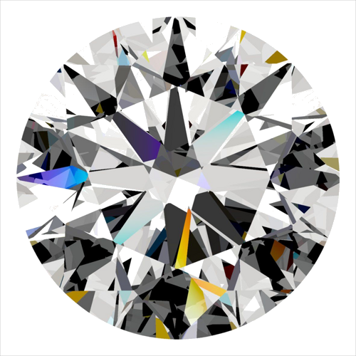 0.32 carat D-VS1 Excellent cut Natūralus Round Deimantas (1)