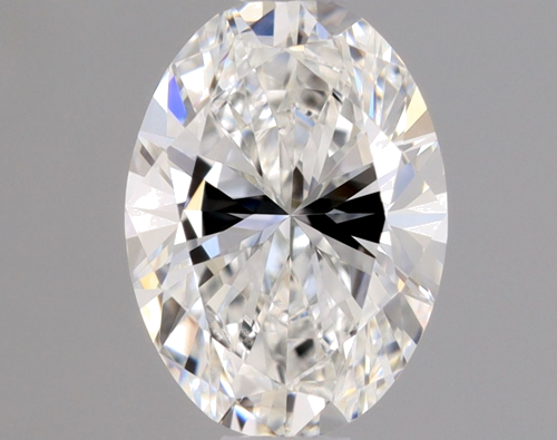 0.48 carat F-VVS1 Natūralus Oval Deimantas (1)