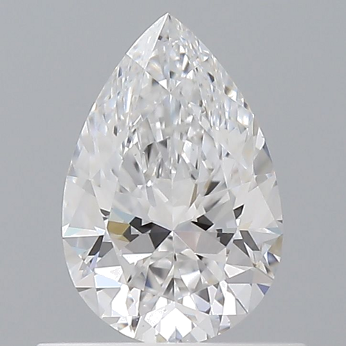 0.56 carat D-VS2 Natūralus Pear Deimantas (1)