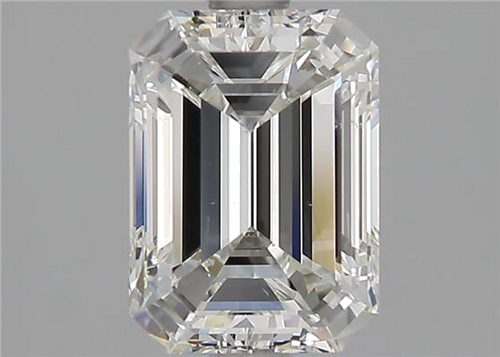 1.5 carat H-SI1 Natūralus Emerald Deimantas (1)