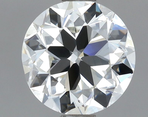 0.9 carat I-VVS2 Very Good cut Natūralus Round Deimantas (1)