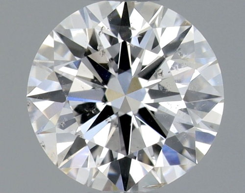 0.4 carat F-SI2 Excellent cut Natūralus Round Deimantas (1)