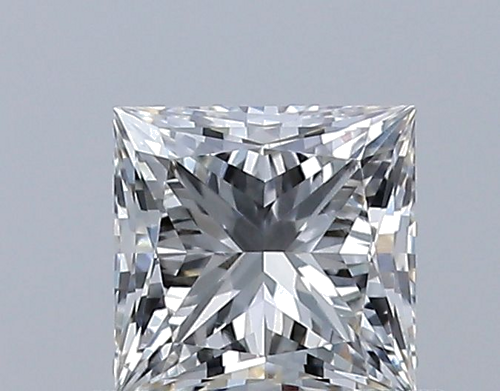 0.51 carat I-VVS1 Natūralus Princess Deimantas (1)