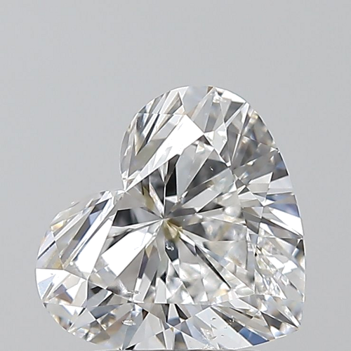 1.7 carat G-SI2 Natūralus Heart Deimantas (1)