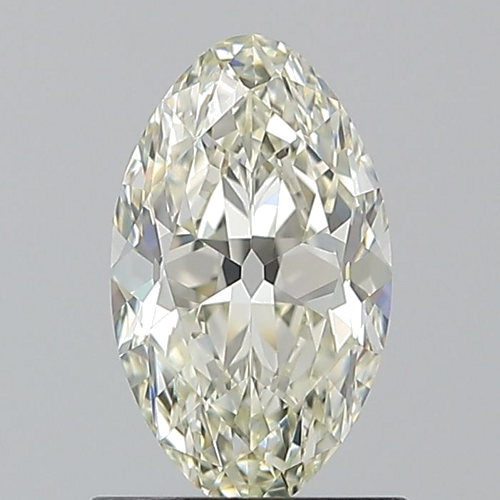 1.0 carat K-VVS2 Natūralus Oval Deimantas (1)