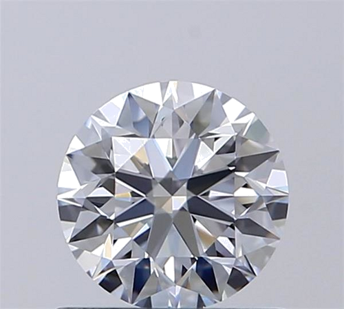 0.65 carat D-VVS2 Excellent cut Natūralus Round Deimantas (1)
