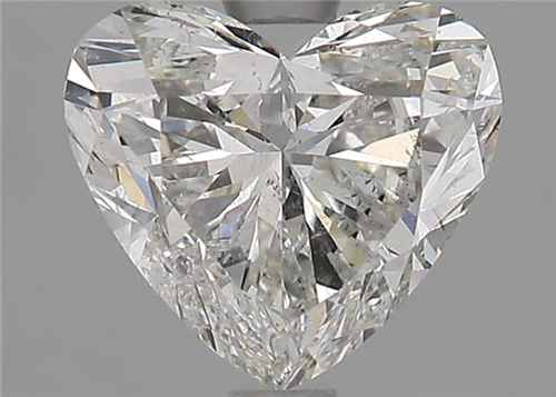 1.6 carat H-SI2 Natūralus Heart Deimantas (1)