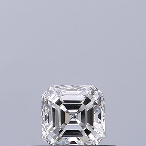 0.35 carat F-VVS2 Natūralus Asscher Deimantas (1)