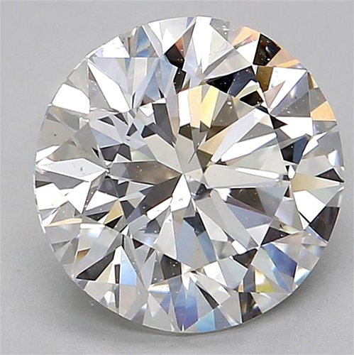 3.01 carat F-SI1 Excellent cut Natūralus Round Deimantas (1)