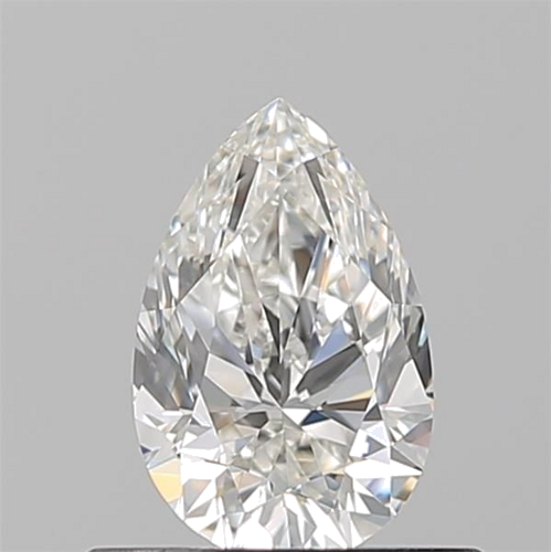 0.5 carat H-VVS1 Natūralus Pear Deimantas (1)