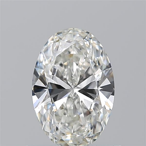 0.77 carat H-VVS1 Natūralus Oval Deimantas (1)
