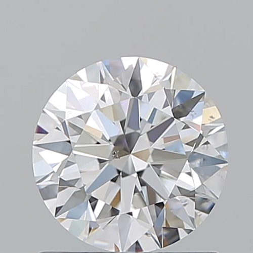 1.04 carat F-SI1 Excellent cut Natūralus Round Deimantas (1)