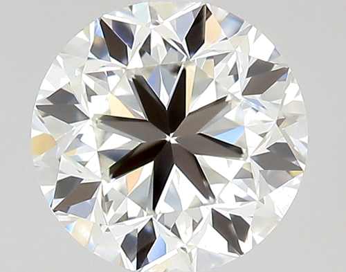 0.5 carat H-VVS1 GD cut Natūralus Round Deimantas (1)