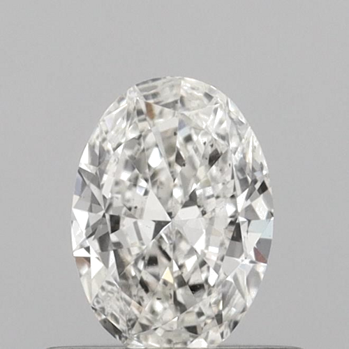 0.4 carat H-SI1 Natūralus Oval Deimantas (1)