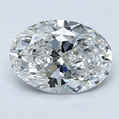 2.01 carat D-VS2 Natūralus Oval Deimantas (1)