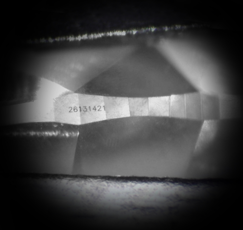 Lupa dimanta skaitļu identificēšanai Inscription Loupe (3)