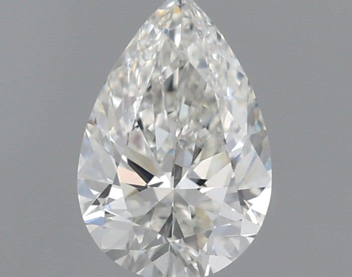 0.51 carat H-VVS1 Natūralus Pear Deimantas (1)