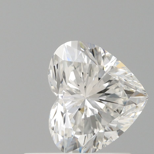 0.76 carat F-VS1 Natūralus Heart Deimantas (1)