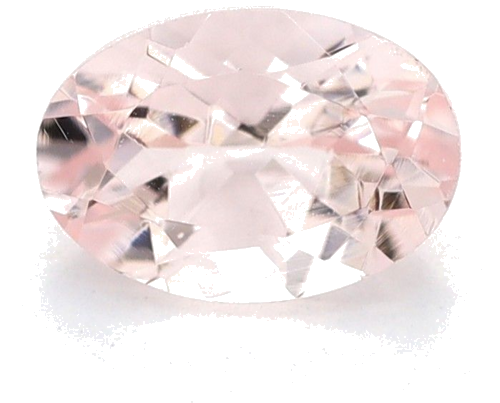 0.47 carat PINK Oval Morganite (1)