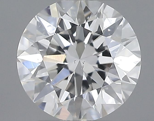 0.51 carat F-SI2 Excellent cut Natūralus Round Deimantas (1)