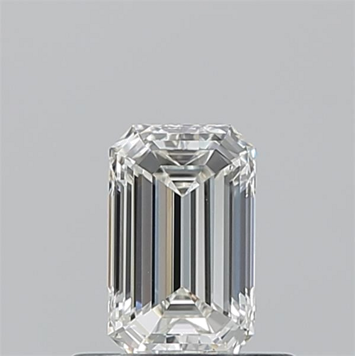 0.53 carat I-VVS1 Natūralus Emerald Deimantas (1)