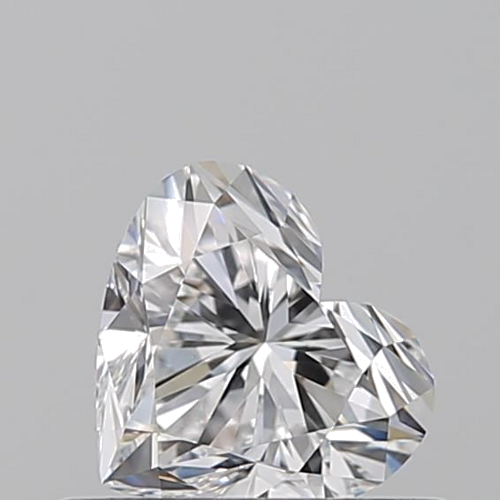0.5 carat E-VS1 Natūralus Heart Deimantas (1)