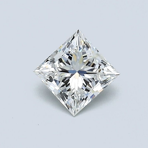 0.57 carat H-VVS1 Natūralus Princess Deimantas (1)