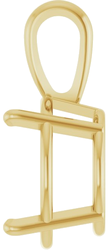 Pakabukas „Solitaire“ 585 Geltonojo Aukso Round 13mm (3)