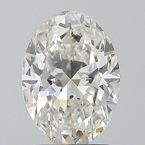 1.71 carat I-SI2 Natūralus Oval Deimantas (1)