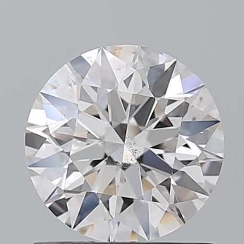 1.04 carat G-SI1 Excellent cut Natūralus Round Deimantas (1)